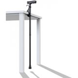 VIX - Jive - Wandelstokhouder - Zwart - Multifunctionele Stokhouder - 1 Stuks