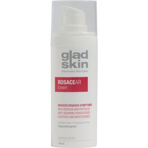 Glad Skin - Rosacear Crème - Gezichtscrème - Hydrateert en Kalmeert