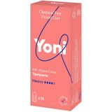 Yoni 100% Biologisch Katoenen Tampons - Heavy - 16 stuks