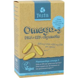 Testa Omega-3 Algenolie - 45 capsules