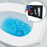 Starbluedisc Toiletblokjes Blauw Voor Geberit Reservoir 12 Stuks Halfjaar Verpakking