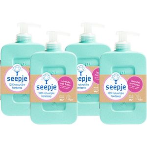 4x Seepje Handzeep Lavendel met Tonka 300 ml