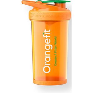 Orangefit Fitness Shakebeker - 600ml - Proteine Shaker - De Sportfles Voor Jouw Workout