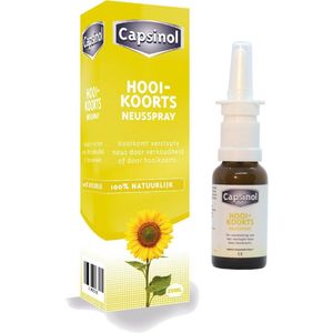 Capsinol Hooikoorts Neusspray 20 ml – Natuurlijk Tegen Hooikoorts en Allergieën – Beschermt en Verzacht Neusslijmvlies