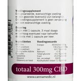 Cannamedic CBD capsules 3 mg - True Full Spectrum - 100% natuurlijk - 100 stuks (softgel)