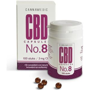 Cannamedic Cbd capsules nr 8 3 mg 100ca
