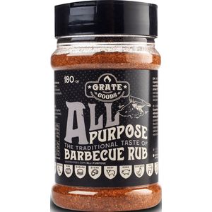 Grate Goods All Purpose BBQ Rub Strooibus 180 gram