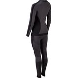 Falcon Dames Thermobroek - Zwart/Grijs - Maat M