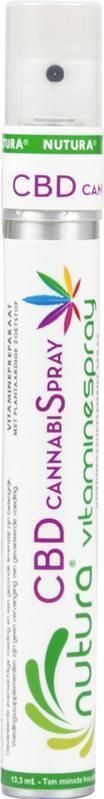 NUTURA® - CBD Cannabispray - 10 mg per Dagdosering - ECO Gecertificeerd - THC-vrij
