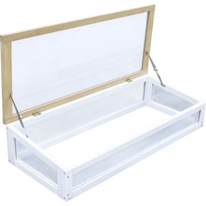 AXI Broeikas tbv Kweektafel Bruin/wit