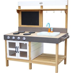 AXI Rosa - Zand & Water Speelkeuken Groot - Inclusief 17-delige Accessoire-set