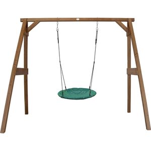 AXI - Summer Nestschommel - Bruin - Stalen Frame - Verstelbare Touwen