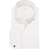 Profuomo - Sky Blue - Slim Fit Trouw Overhemd - Katoen - Strijkvrij