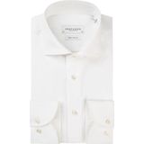 Profuomo - Slim Fit Overhemd - Wit - Katoen