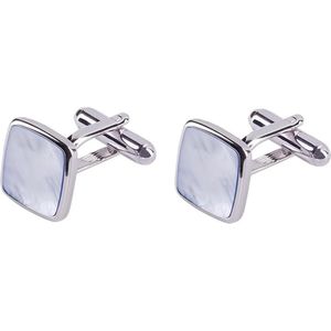 Profuomo manchetknopen blue Mother of Pearl