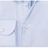 Profuomo - Slim Fit Overhemd - Lichtblauw - 100% Strijkvrij Katoen