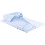 Profuomo - Slim Fit Overhemd - Lichtblauw - 2-Ply Twill - Lange Mouwen