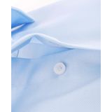 Profuomo - Slim Fit Overhemd - Lichtblauw - 2-Ply Twill - Lange Mouwen