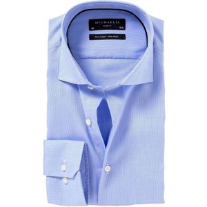 Michaelis - Slim Fit - Overhemd - Lichtblauw - Oxford
