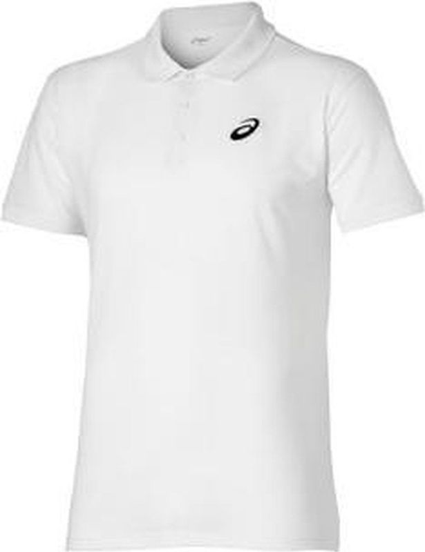Asics - Performance SS Polo - Wit - 50% Polyester/50% Katoen