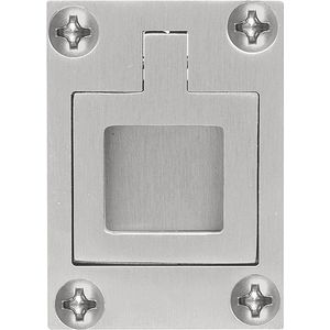 Luikring PIET BOON PB51 mat rvs 51 x 38 mm