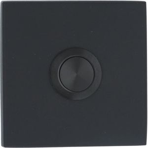 Formani - SQUARE - Beldrukker - Mat Zwart - RVS