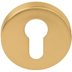 Formani BASIC LBY50D cilinderplaatje - 10mm dik - PVD mat goud - 1501Y016IMXX0