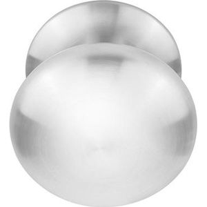 Formani Basics Voordeurknop LB65V Vast Op Rozet Mat RVS