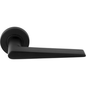 Formani LBXXI massieve deurkruk - BASICS - geveerd op rozet - mat zwart