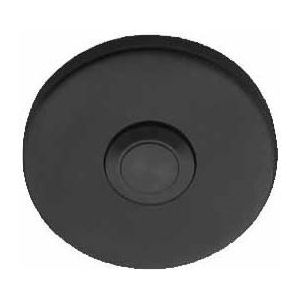 Beldrukker BASICS LB50 rond PVD gunmetal