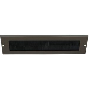 BASICS - LB535BI - Binnen Briefplaat - Donker Brons - RVS