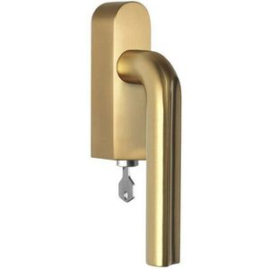 ECLIPSE DR101-DKLOCK-O draaikiepgarnituur afsluitbaar linksdraaiend PVD mat goud