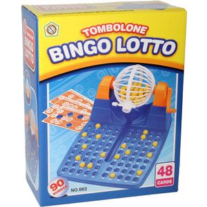 Bingo - Lotto Spel - Bordspel - Multicolor - Inclusief Bingomolen en 90 Bingoballetjes