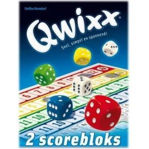 Qwixx Blocks - Dobbelspel - 2 Scoreblocks - Uitbreiding