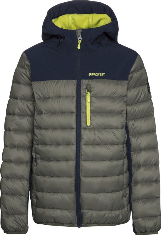 Protest - Gonzo Jr - Tussenjas - Grey Green - Waterafstotend