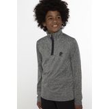 Protest - Willowy 1/4 Zip Top - Skipully - Dark Grey Melee
