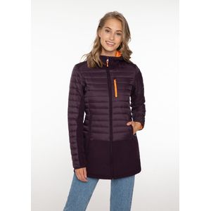 Protest - Aaliyah - Soft Shell Jas - Dark Lava - Dames