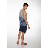 Protest - Carver - Korte Broek - Blauw - 100% Katoen