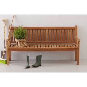 SenS-Line - Sipora Teak Tuinbank 180 Cm - Bruin | Kwalitatieve 3-zits tuinbank