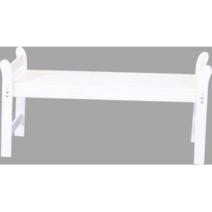 SenS-Line - Grunn Tuinbank White 113 Cm - Wit