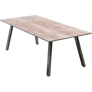 SenS-Line | Lucca tuintafel | 220cm x 90cm | Aluminium | Keramiek