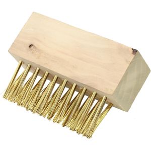 Benson Voegenborstel - Onkruidborstel - Hout met 3 Rijen Staal