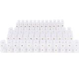 Benson Kroonsteenset - 72 stuks - 3 maten - Duurzaam plastic - Eenvoudig in gebruik