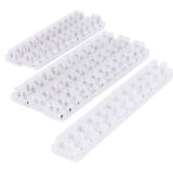 Benson Kroonsteenset - 72 stuks - 3 maten - Duurzaam plastic - Eenvoudig in gebruik