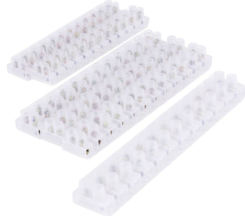 Benson Kroonsteenset - 72 stuks - 3 maten - Duurzaam plastic - Eenvoudig in gebruik