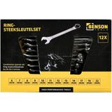 Benson Ring - Steeksleutel Set 12 delig PH