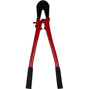 Rood gelakte betonschaar / boutschaar 18 inch 45 cm