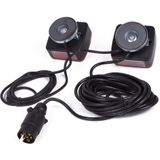 Benson Magneet Verlichting Set - voor Aanhanger of Fietsdrager - met 7.5 meter Kabel