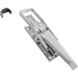 ProPlus Klepsluiting met spansluiting en veer - verzinkt - 275 x 80 mm - inclusief tegenstuk