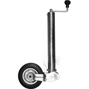 Benson Opklapbaar neuswiel met vetnippel - 60 mm buis - 200 x 60 mm - 400 kg draagvermogen